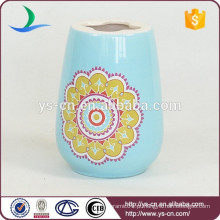 YSb40063-02-th eco-friendly cerâmica banheiro acessórios escova de dentes titular
